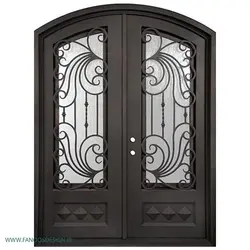 درب فرفروژه فلزی لابی کد 2145