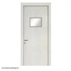 درب سرویس بهداشتی سفید پلی وود ضدآب کد 30402