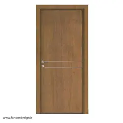 درب توالت استیل خور چوب پلاست کد 30253