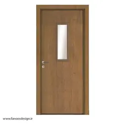 درب ضدآب شیشه خور پلی وود کد 30228