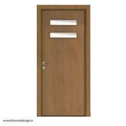 درب سرویسی شیشه خور پلی وود کد 30223