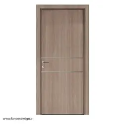 درب چوبپلاستیک زهوار حمام کد 30148