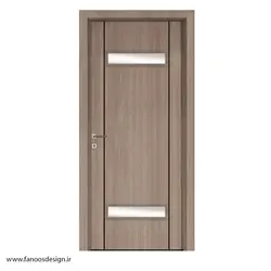 درب چوب پلاست شیشه خور سرویس بهداشتی کد 30133