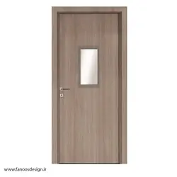 درب پلی وود شیشه خور ضد آب کد 30125