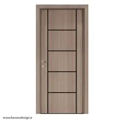 درب چوب پلاست سرویسی کد 30108