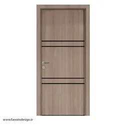 درب چوب پلاست ضد آب کد 30098