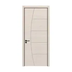 درب اتاق ام دی اف با روکش pvc طرح CNC کد 12069