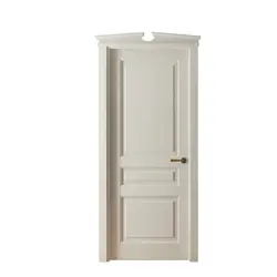 درب اتاق خواب سفید با رنگ پوششی کد 12044