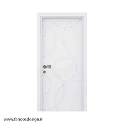 درب اتاقی سفید با رنگ پلی اورتان کد MT546