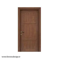 درب اتاق خواب روکش بلوط کد MT533