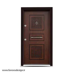 درب ضد سرقت رویه چوب کد MT438