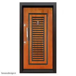 درب ضد سرقت روکش راش مدل آبشار