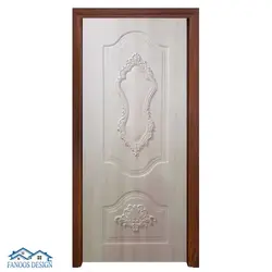 درب اطاق MDF با روکش وکیوم طرح سنتی کد 3060