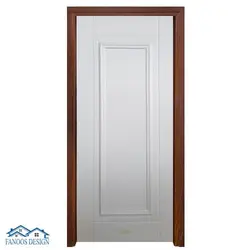 درب سفید اتاق لوکس برجسته خواب کد 3069