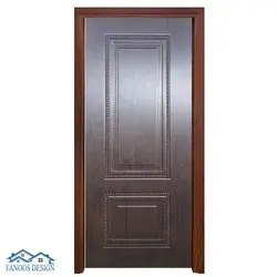 درب اتاقی لوکس برجسته خواب دوقاب  کد 3072