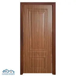 درب اتاق خواب لوکس برجسته MDF با روکش پی وی سی کد 3054