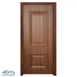 درب اتاق خواب لوکس برجسته MDF با روکش PVC کد 3053