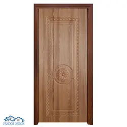 درب لوکس برجسته کلاسیک وکیوم رویه PVC کد 3038