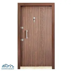 درب ضد سرقت روکش بلوط کد MT211