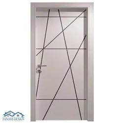 درب اطاقی MDF با رنگ پلی اورتان کد MT182