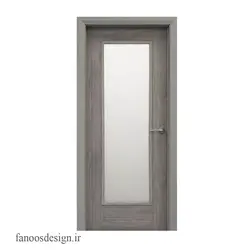 درب تمام چوب داخلی اتاق و شیشه خور کد 3049
