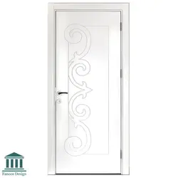 درب داخلی mdf  اتاق لوکس با رنگ پلی اورتان کد 933