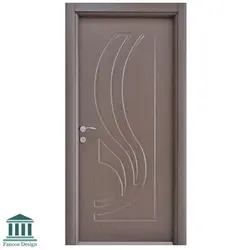 درب داخلی لوکس mdf اتاق با رنگ پلی اورتان کد 921