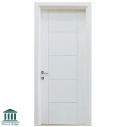 درب داخلی اداری ام دی اف  با روکش PVC طرح سی انسی کد 804