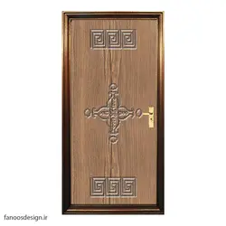 درب چوبی رویه PVC  کد 044