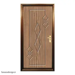 درب اتاق خواب چوبی ضد آب کد 046