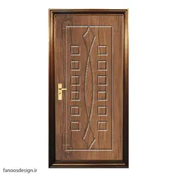 درب چوبی اتاق خواب کد 057