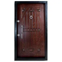 درب چوبی ضد سرقت لوکس کد 253