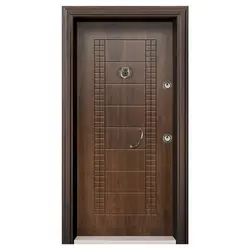 در ضد سرقت CNC روکش گردو کد 127