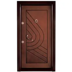 درب ضد سرقت ایرانی روکش چوب مدل MA 314