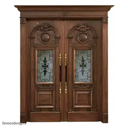 در لابی تمام چوب کلاسیک 9027