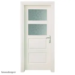 درب HDF ترک چهارقاب نیم ویترین کد 9027