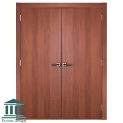 درب دولنگه MDF با رویه پی وی سی کد 3014