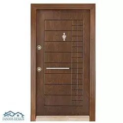 درب ضد سرقت طرح کبریتی کد MT235