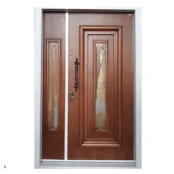 درب ضد سرقت طرح سنتی یک و نیم لنگه کد 6035