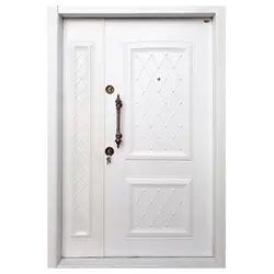 درب ضد سرقت یک طرف فلز یک و نیم لنگه کد 6034