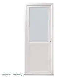 درب یو پی وی سی سرویس بهداشتی کد 12470