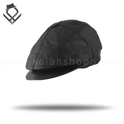 کلاه فلت چرم طبیعی