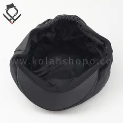 کلاه فلت چرم طبیعی