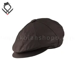 کلاه فلت چرم طبیعی
