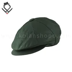 کلاه فلت چرم طبیعی