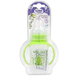 بطری شیرخوری پروپیلن دسته دار وی کر 270 میلی لیتر