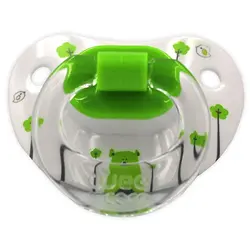 پستانک ارتودنسی وی کر شفاف چاپدار Happy سایز 3