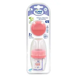 ست دوکاره بطری شیر خوری و قنداغ خوری وی کر 30 میلی لیتر