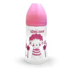 شیشه شیر دهانه عریض وی کر 240 میلی لیتر (Mom Touch)