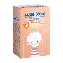 صابون بچه وی کر حاوی روغن بادام و عصاره جوانه گندم  100 گرم